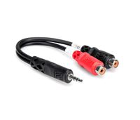 Hosa YRA-154 3.5 mm TRS to Dual RCAF Stereo Breakout Cable