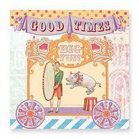 Design Design Carnival Circus Luncheon Paper Napkins