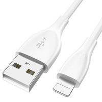 Cable iPhone Charger Cable - [Apple MFi Certified] - 4.9ft/1.5M 2.4A Apple Charger Lead USB Fast Charging Cable Compatible with iPhone Xs Max X XR 8 7 6s 6 Plus SE 5s 5c 5 iPad iPod White