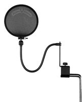 Shure PS-6 Popper Stopper Pop Filter with Metal Gooseneck and Heavy Duty Microphone Stand Clamp