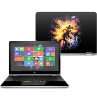 Mightyskins Skin Compatible with Hp Pavilion X360 14" (2017) - Leo Galaxy | Protective, Durable, and Unique Vinyl Decal Wrap Cover | Easy to Apply, Remove, and Change Styles | Made in The USA