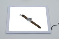 PERFECT CATCH Photo Studio Box Fill Light Shadowless Light Panel Dimmable Bottom Light Product Photography LED 15x15 inches