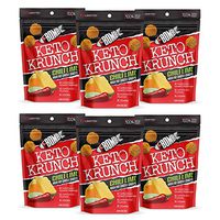 FBOMB Cheese Crisps 6 Pack: Crunchy, Oven Baked Keto & Low Carb Snack | 100% Natural, Premium Artisan Cheese, High Protein, Gluten Free Keto Snack | Chili Lime 6 Pack