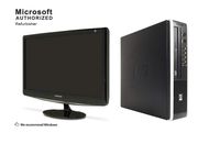 2018 HP Elite Package, AMD Duo Core 2.8GHz,4GB RAM,500GB,DVD,WiFi,Keyboard,Mouse,Windows 10-Multi Language Support-English/Spanish/French, 24in Sumsung Monitor(Renewed)