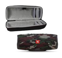 JBL Charge 4 Waterproof Wireless Bluetooth Speaker Bundle with Portable Hard Case - Camouflage