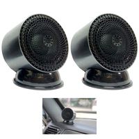 Tweeters for Car Audio, 2 Inches Full Range Car Speakers, Titanium Dome Tweeter Speaker, Car Audio Systems, Enhance Sound System for Car Bass, Crossover Tweeter for Car Component Stereo, Set of 2