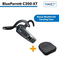 BlueParrott C300-XT Wireless Headset with Bonus Protective Carrying Case
