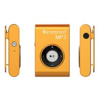 qiaoW IPX8 Waterproof Music Media Player Support FM Radio with Earphone MP3
