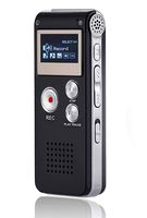 Digital Voice Recorder 16GB Voice Activated Recorder with Playback for Lectures - USB Rechargeable Dictaphone Sound Audio Recorder