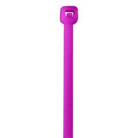 BOX USA BPCT185L Cable Ties, 50#, 18", Fluorescent Pink (Pack of 500)