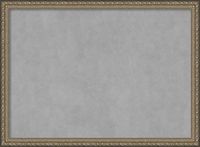 Framed Magnetic Board Bulletin Board | Magnet Board Parisian Silver Frame | Framed Magnetic Boards | 30.25 x 22.25"