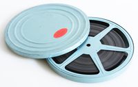 8MM FOUND FOOTAGE MOVIE FILM ON REEL WITH CAN