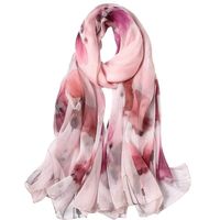 Hqysjin Ladies Silk Scarves Sunscreen Large Size Beach Towels Shawl,Three,175110cm