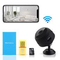 LIVCRT Mini HD Wireless Hidden Camera Magnetic Feature for Easy Installation with Smart Motion Detection Instant Push Notifications Night Vision Spy Cam - Mini Spy Camera