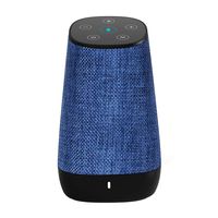 COWIN DiDa with Amazon Alexa Bluetooth Speakers, Smart Wireless Portable WiFi Speaker 15W Output Power with Enhanced Bass- Blue