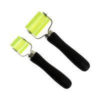 Lantee 2 Set Car Sound Deadener Application Rolling Wheel Roller 5cm x 3.5cm and 3cm x 3.5cm