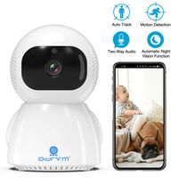 Pet Camera Wireless 1080P Full HD Pan/Tilt/Zoom Home Security Camera Two-Way Audio Auto Night Vision and Motion Detection Baby Monitor Wireless Security Camera