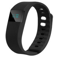 FUNIC Smart Watch, Sleep Sports Fitness Activity Tracker Pedometer Wrist Watch (Black)