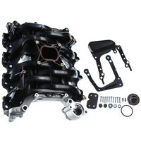 A-Premium Upper Intake Manifold with Thermostat & Gaskets for Ford Crown Victoria 2001-2011 Explorer Mustang Lincoln Town Car Mercury Grand Marquis Mountaineer V8 4.6L 615-175
