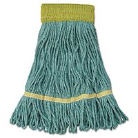 Boardwalk BWK501GN Super Loop Wet Mop Head, Cotton/Synthetic Fiber, Small, Green (Case of 12)