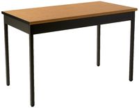 OFM Core Collection 24" x 48" Multi-Purpose Utility Table, in Oak