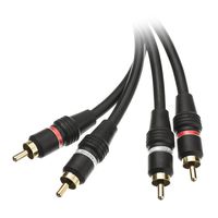 CableWholesale 25-Feet CBLWHL 2 RCA Male/2 RCA Male Audio Cable (10R2-02125)