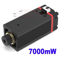 NEJE 7W Laser Engraver Module Head 450nm PWM TTL CNC DIY Blue Laser Engraving Module for NEJE Master DIY Laser Engraver Machine Replacement