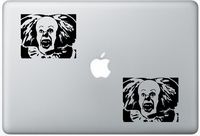 Pennywise FlashDecals2077 Set Of Two (2x) , Decal , Sticker , Laptop , Ipad , Car , Truck