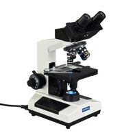 OMAX 40X-1000X Lab Binocular Compound Microscope with Replaceable LED Light