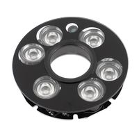 uxcell Array 6 High Power Infrared IR LED Light Board Module for CCTV Camera w Cover