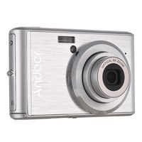 20MP 1080P Digital Camera FHD, Andoer Video Camcorder 8X Optical Zoom Anti-Shake 2.4inch LCD Screen 2pcs Rechargeable Batteries Kids