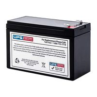New RBC17 UPS Battery for APC Dell Back-UPS ES 650VA DL650T Compatible Replacement by UPSBatteryCenter