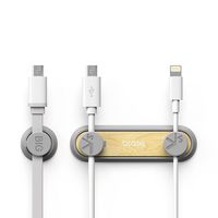 Wangwang Magnetic Cable Clips,Cable Clip Holder,Desktop Cord Management,Charger Cable Organizer Strong Magnet Keep Cables in Place