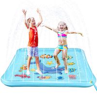 Epoch Air Sprinkler Pad & Splash Play Mat, 67" Outdoor Water Toddler Toys Summer Fun Game, Perfect Inflatable Outdoor Toys Sprinkler for Kids Boys Girls