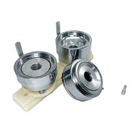 Cozyel Badge Punching Die Round Button Mold with ABS Slide Badge Maker Part Compatible with Button Making Machine (φ44mm 1-3/4")