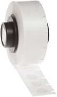 Brady PTL-82-499 TLS 2200 and TLS PC Link B-499 Nylon Cloth, Matte Finish White Label (500 per Roll)