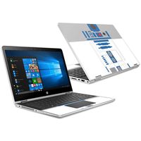 MightySkins Skin Compatible with HP Pavilion x360 15.6" (2018) - Cyber Bot | Protective, Durable, and Unique Vinyl Decal wrap Cover | Easy to Apply, Remove, and Change Styles | Made in The USA