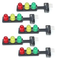 Yootop 5V Mini Traffic Light LED Display Module 5 Pcs