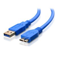 Top-Longer USB 3.0 Type A Male to Micro B Cable Super Fast High Speed Data Transfer Charging Cable,3.2 Feet