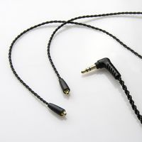 MEE audio MMCX Stereo Audio Cable for Pinnacle P1 in-Ear Headphones (Black)
