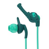 Skullcandy XTplyo In-Ear Sport Earbuds with Mic, Teal/Green