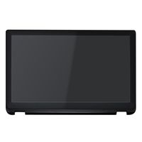 LCDOLED 15.6 inch FullHD 1080p IPS LED LCD Display Touch Screen Digitizer Assembly + Bezel For Toshiba Satellite Radius P55W-B5162 P55W-B5162SM Laptop
