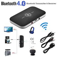 2in1 Bluetooth Transmitter & Receiver A2DP Car Home TV Stereo Audio Adapter DC5V