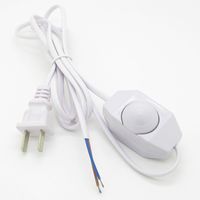 No Polarity Switch Line Aroma Lamp Light Modulator Dimmer Switch Dimming Cable White