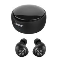 ELECDER D11 True Wireless Earbuds Bluetooth 5.0 Headphones in Ear with Microphone, IPX5 Waterproof, Charging Case for Workout, Running (Black)