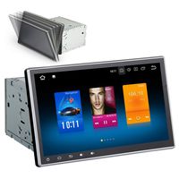 dasaita 10.2'' Android 9.0 Car Stereo Double din Adjustable Screen for Any Vehicle with 2 din / 1din Slot Headunit Touchscreen Navigation Car Radio GPS with Octa Core 4GB Ram 32GB ROM Auto (2 Din)