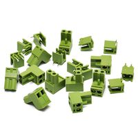 Gikfun KF2EDGK KF-2P Right-Angle Plug-in Terminal Connector 5.08mm Pitch for Arduino (Pack of 10pcs) AE1200