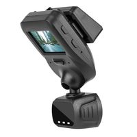 Arpenkin Mini Q9 Car Dash Camera with Capacitors, FHD 1296P, 24hours Low Frame Parking Mode, GPS, Motion Detection, Rotate 330 Degree, Rear View Optionl (Black)