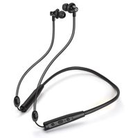 Aircom A3x Wireless Earphone - Airflow Bluetooth Earbuds with Airflow Audio Technology - Water Resistant Headphones, 11+ Hours of Talk Time - Black