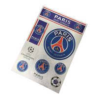 Qzlclub Football Club Soccer Team Logo Stickers Car Glass/Wall/Laptop/Favorite Items Sticker Decal (Paris Saint Germain, 7.8 11.8inches)